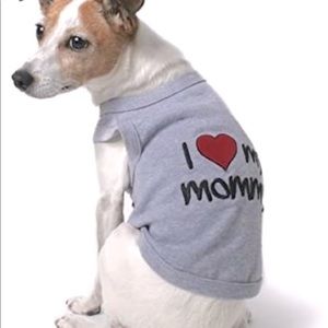 “I Love Mommy” Pet Dog or Cat Shirt